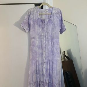 Loveshack fancy Edie Midi Dress